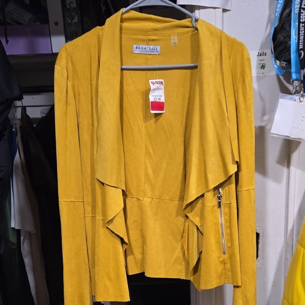 Bagatelle Mustard Yellow Women's Jacket